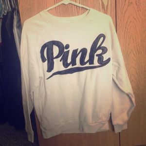 Pink crew neck